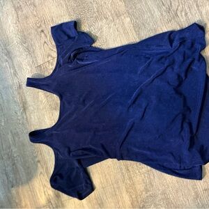Navy Blue Women's Top